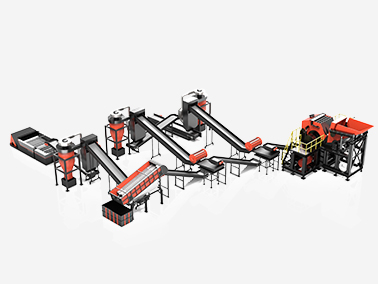 鋳造アルミニウム破砕プラント